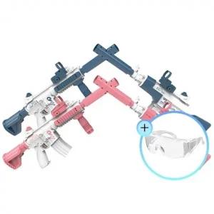 워터건 물놀이 충전식 전동물총 1세대 M416/AK47+고글