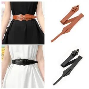 원피스 코트 사계절 패션 스판 벨트