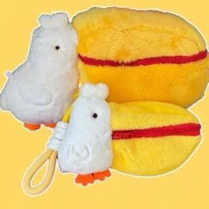 입벌리는 펠리컨 파우치 인형 필통 키링 가방 화장품