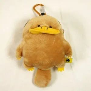 오리 꽥꽥 너구리 가방 고리 인형 교통카드 동전지갑