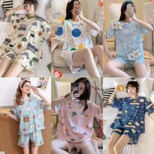 [아우트]여름 반팔 반바지 파자마 반팔잠옷 세트 6종