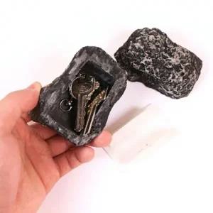 돌 열쇠 보관함 선물 야외 정원 보석함 보관 웃긴 상자 인테리어 돌반지 예물함 주얼리 바위 특이한선물