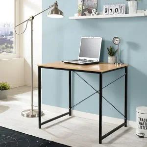 고품질 우드기본책상 80 원룸 간이 컴퓨터테이블 조립 미니 (WE79307)
