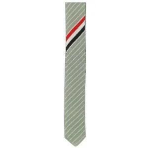 [톰브라운]24SS 초크 스트라이프 니트넥타이 MNL049K Y1014 350