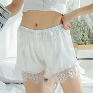 [아우트]실크 교복 웨딩 속치마 여름 4부속바지