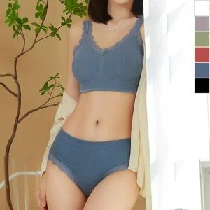 [아우트]팬티 브라렛 노후크 신축성 빅사이즈 1P