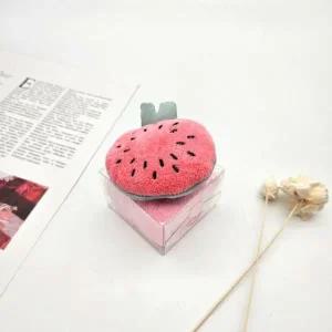 [골드스마일]수건 수박 타올 고리형 캐릭터 핸드 헬스장수건 스포츠타월