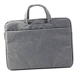 노트북 파우치 38x27.5cm 그레이 노트북백 손잡이가방 (WE74FD8)