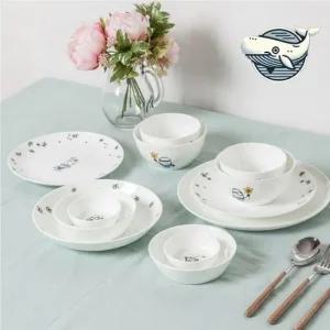 홈세트 12P 두들 디너 식기 그릇 디너세트 홈세트 미니언즈디너세트 밥공기 국그릇 그릇