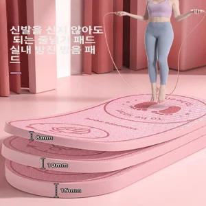 실내 줄넘기 매트 충격 홈트 점핑 체육관 흡수 패드