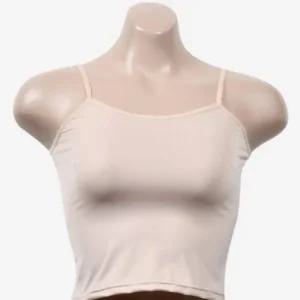 [아우트]크롭나시 끈캐미솔 여자 크롭 끈나시