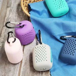 [골드스마일]모던운동타올 카라비너 포켓 스포츠 타월