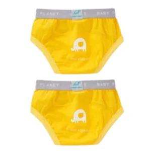 베이비플라넷 유아 배변훈련팬티 엘리펀트옐로우 S X2 BNS