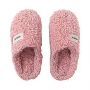 뽀글이 털슬리퍼 230mm 핑크 보온슬리퍼 학교슬리퍼 회사슬리퍼 여성겨울슬리퍼 방한슬리퍼 털실내화