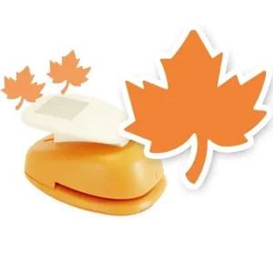 모양펀치 R-50 003 단풍잎 펀칭기 (W3B1A5C)