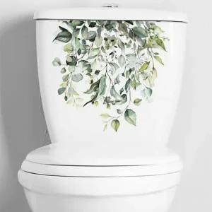 화장실 데코 스티커 변기 장식 플라워 스티커