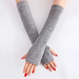 무지핸드워머 팔토시 겨울 니트워머 방한 장갑