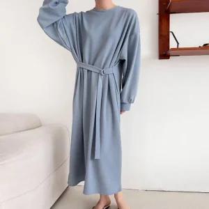 빅사이즈 510 링벨트라운드원피스 DARV536