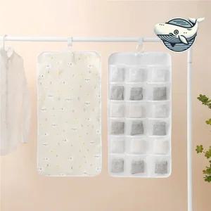 양말 정리함 멀티 포켓 수납 옷걸이 속용 속옷보관함 양말보관함 양말정리함 속옷포켓