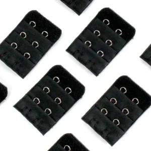 [피커]스텐고리 브라연결고리 누드브라끈 블랙 2버튼