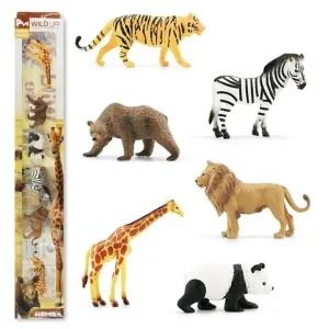 야생동물 학습 미니 피규어 사파리 동물친구들 6종 (WE877E1)