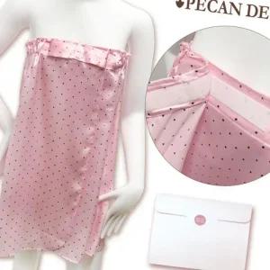 [피커]스파 극세사가운 목욕가운 소프트 화장실가운 핑크