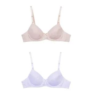 [피커]면 노몰드 주니어 주니어브라 A컵 브라 3/4컵 0340ew