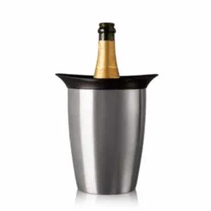 [셀러에이드]와인 칠링 바스켓 급속 샴페인 쿨러 실버색 소품 스틸 보관용품