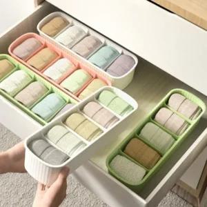 [피커]다용도 정리함 양말 수납 양말정리함 칸막이형 책상