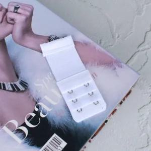 [피커]연장후크 형 브래지어후크 화이트 2단