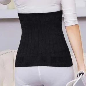 [피커]기모 보온 복대 니트 허리 등