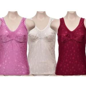 [피커](창민)도트 패턴 무빙 B컵 노와이어 브라런닝