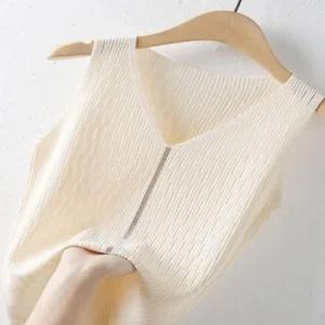 [피커]스판 비즈라인 티셔츠 나시티 여름티 125716