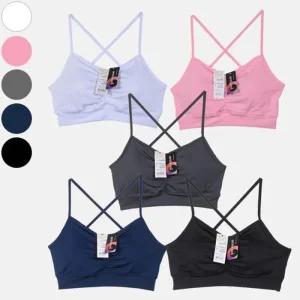 [피커]흡습속건 브라탑 에어로쿨 일자 X끈 탑브라 0923ju