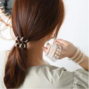 인기 2개 머리끈 신상 스프링