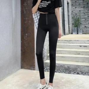 [피커]복대 블랙 트레이닝레깅스 뱃살 힙업 라인 3단계 1P