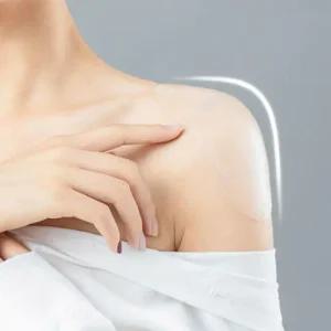 [피커]옷핏 보정 패드 형태 실리콘 남자어깨뽕티 어깨 뽕