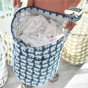 아이 방 정리 바스켓 장난감 수납 페브릭 인형정리함 패브릭바스켓