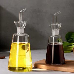 도구 차량용공구 오일 조절 포트 가정용 누수 양념통 주방 방지 분량 양념병 유리