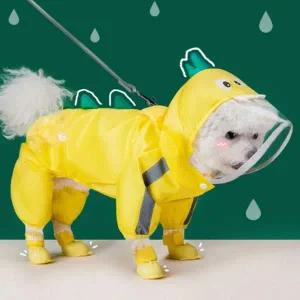 강아지 우비 레인코트 산책 아웃도어 판초 반려동물용품 강아지옷