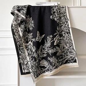 [토마톰스][토마]명화 패턴 숄/스카프 머플러 블랭킷/입는담요 블랑킷 목도리 겨울(CN0234)