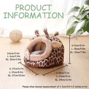 웜 고슴도치 토끼 동물 침대 기니 흰 족제비 고슴도치용품 작 케이지 돼지 터 쥐슈퍼 액세서리하이 집 티