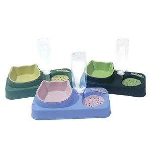 반려동물 애견 강아지 딸기 급수 식기 급식기 세트