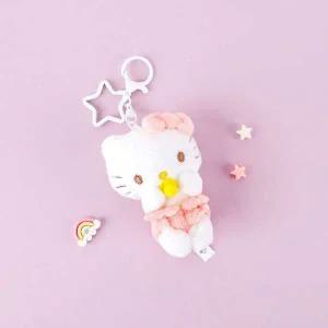 [골드스마일]산리오 헬로키티 쪽쪽이 가방고리 8cm