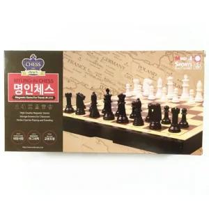 명인랜드 자석중형체스 M-210 두뇌게임 전략게임 전통게임 바둑대국 장기대결