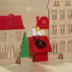 [피너츠 공식 콜라보] 스노이 빌리지 트리 스커트 + 스누피 하우스