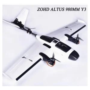 새로운 무선 장난감으로 긴 트윈 내구성 비행기 날개 RC 고정 엔 길이 수직 항공기 980mm 가능 성인 모델