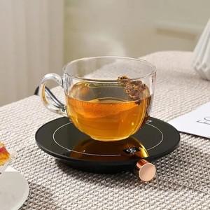 220V 컵 히터 머그잔 워머 커피 가열 코스터 스마트 온도 조절 전기 핫 플레이트 우유 차 물 패드