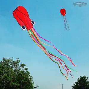 문어연 (물고기모양 가오리연 방패연 베어링 얼레)