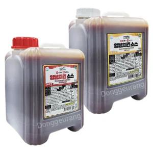 청우 더진한 양념치킨소스 10kg 대용량/순한맛/매운맛/닭강정